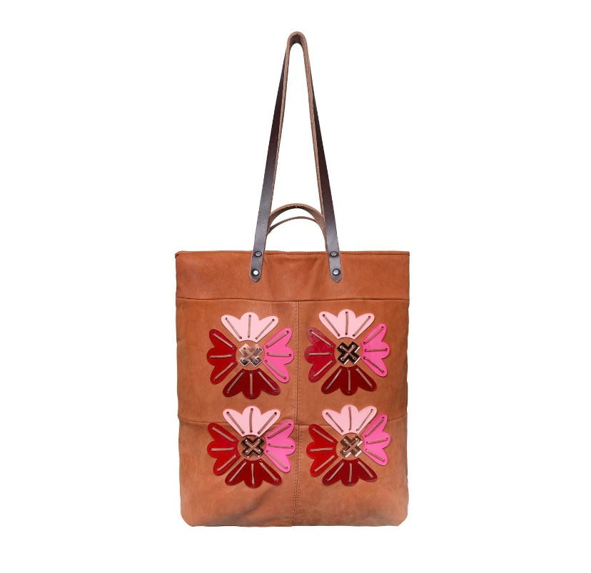 Tote - Flower - Pinks