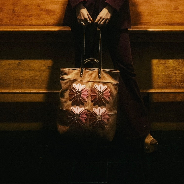 Tote - Flower - Pinks