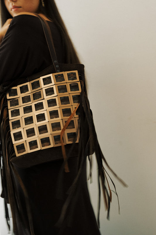GIGI - MEDIUM BAG BROWN